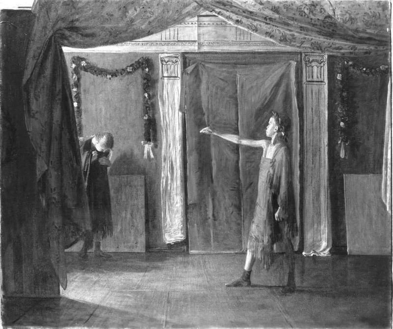 Leopold von Kalckreuth - Teatro per bambini, Bavarian State Painting Collections, Monaco